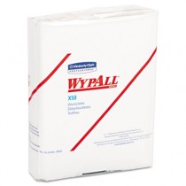 WYPALL X50 Wipers, 10 x 12 1/2, White