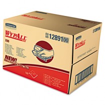 WYPALL X90 Cloths, Industrial, 11 1/10 x 16 4/5, White, 136/Box