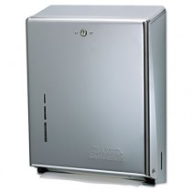 C-Fold/Multifold Towel Dispensers, 14 3/4 x 11 3/8 x 4, Chrome