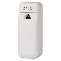 Automatic Aerosol Dispenser Model IV, 3 1/2 x 3 1/2 x9 1/4, White