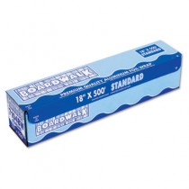 Standard Aluminum Foil Roll, 18" x 500 ft, 14 Micron Thickness, Silver