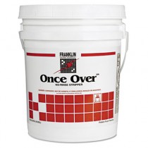 Once Over Floor Stripper, Mint Scent, Liquid, 5 gal. Pail
