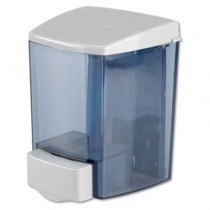 Encore Bulk Foam Soap Dispenser, 4-1/2w x 4d x 6-1/4h, 30-oz, Gray/Clear