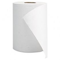 Hardwound Roll Towels, White, 8 x 350'