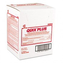 Quix Plus Disinfecting Towels, 13 1/2 x 20, Pink