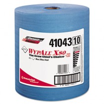 WYPALL X80 Wipers, Jumbo Roll, 12 1/2 x 13 2/5, Steel Blue
