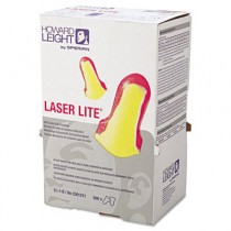 LL-1-D Laser Lite Single-Use Earplugs, Cordless, 32NRR, Magenta/Yellow, LS500