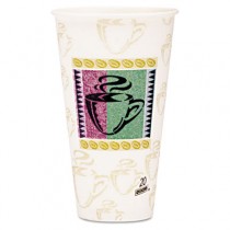 Hot Cups, Paper, 20 oz, Coffee Dreams Design