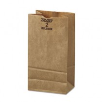 2# Paper Bag, 50-Pound Base, Brown Kraft, 4-5/16 x 2-7/16 x 7-7/8, 500-Bundle
