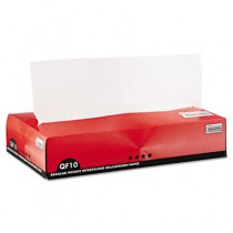 QF10 Interfolded Dry Wax Paper, 10 x 10 1/4, White, 500/Box