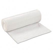 Low-Density Can Liner, 38 x 58, 60-Gallon, .70 Mil, White, 25/Roll