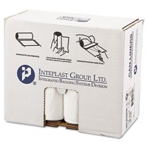 Low-Density Can Liner, 30 x 36, 30-Gallon, .70 Mil, White, 25/Roll