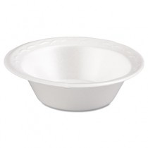Celebrity Foam Bowls, 5 Ounces, White, Round, 125/Pack