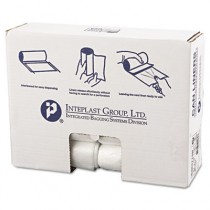 High-Density Can Liner, 30 x 37, 30-Gallon, 13 Micron, Clear, 25/Roll