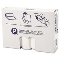 High-Density Can Liner, 33 x 40, 33-Gallon, 16 Micron, Clear, 25/Roll