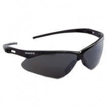 V30 Nemesis Safety Glasses, Black Frame, Smoke Lens