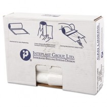 High-Density Can Liner, 30 x 36, 30-Gallon, 13 Micron Equivalent, Clear, 25/Roll