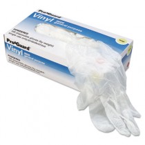 Disposable Vinyl Powdered Gloves, General Purpose, Large, 100/Box
