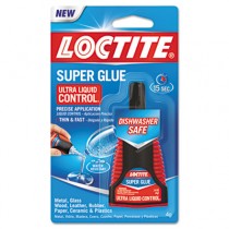 Liquid Super Glue, Clear, 0.14oz, 1/ea