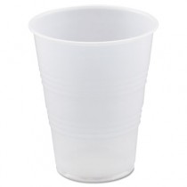 Galaxy Plastic Cups, 9 oz, Translucent, 100/Bag