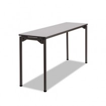 Maxx Legroom Table, 18w x 60d x 29-1/2h, Gray/Charcoal