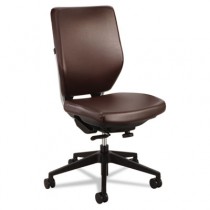 Sol Task Chair, Brown Vinyl