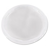 Plug-Style Deli Container Lids, Clear, 50/Pack