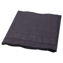 Tissue/Poly Tablecovers, 54" x 108", Black
