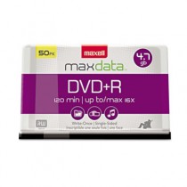 DVD+R Discs, 4.7GB, 16x, Spindle, Silver
