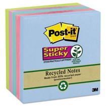 Super Sticky Notes, 3 x 3, Five Tropic Breeze Colors