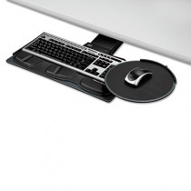 Adjustable Keyboard Platform, 19 x 10-5/8, Black