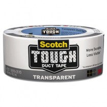 Tough Duct Tape - Transparent, 1.88" x 20 yards, Clear