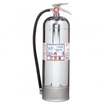 Pro Plus Line Pro 2.5 W Fire Extinguisher, 2-A, 100psi, 24.75h x 7dia, 2.5gal