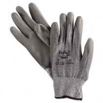HyFlex 627 Light-Duty Gloves, Size 9, Dyneema/Lycra/Polyurethane, Gray