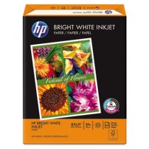 Bright White Inkjet Paper, 97 Brightness, 24lb, 8-1/2 x 11, 500 Sheets/Ream