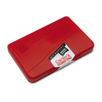 Micropore Stamp Pad, 4 1/4 x 2 3/4, Red