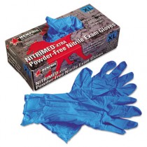 Nitri-Med Disposable Nitrile Gloves, Blue, Extra Large