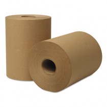 Hardwound Roll Towels, 350ft x 8" x 8", Natural