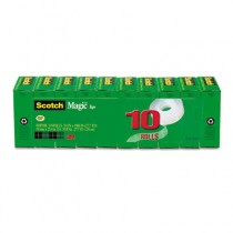Magic Tape Value Pack, 3/4" x 1000", 1" Core