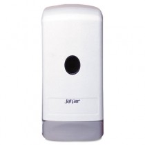 Soft Care 1000-mL Elite Dispenser, White/Gray, ABS Plastic, Wall-Mount
