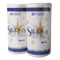 Sirrus Household Roll Towels, 11 x 9, White
