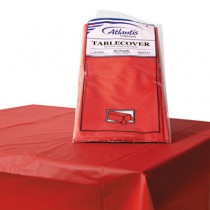 Plastic Table Cover, 54" x 108", Navy