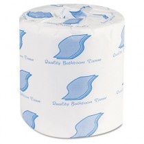Bathroom Tissue, Standard, White, 1-Ply, 4.5 x 3 Sheet