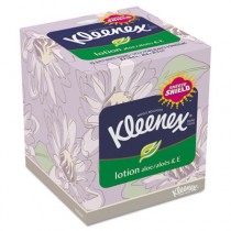 KLEENEX Lotion Facial Tissue, 2-Ply, 75 Sheets
