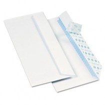 Redi-Strip Security Tinted Envelope, Contemporary, #10, White