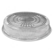 Plastic Dome Lid, Round, Embossed, 18 in, Fits 4018/4019, 25/Case