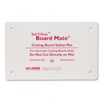 Saf-T-Grip Board-Mates, Thermoplastic Rubber, 18w x 13d x 1/8h, White