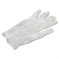 Disposable Vinyl Powdered Gloves, General Purpose, Medium, 100/Box