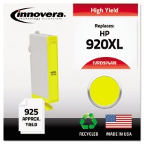 D974AN Compatible, Remanufactured, CD974AN (920XL) Ink, 700 Page-Yield, Yellow