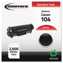 104 Compatible, Remanufactured, 0263B001AA (104) Toner, 2000 Yield, Black